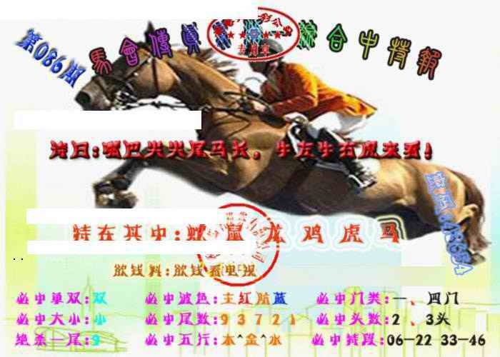 六合彩086期马会传真-综合报