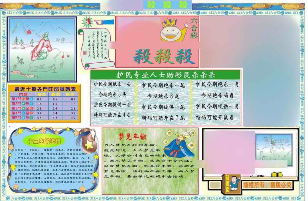 六合彩086期马经杀杀杀A(新图推荐)