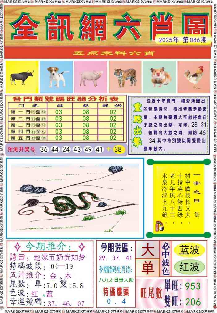 六合彩086期全讯网六肖图记录