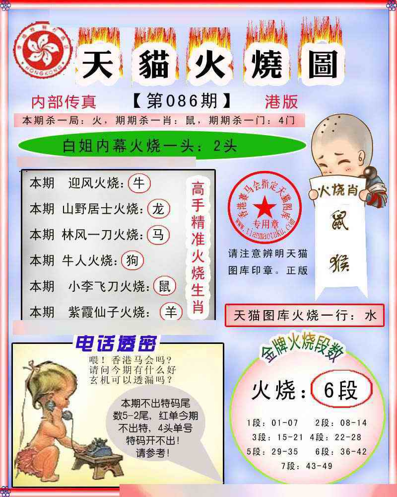 六合彩086期火烧图记录
