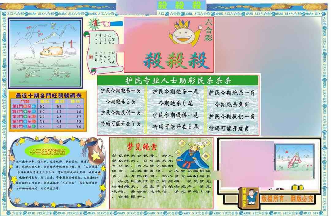 六合彩087期马经杀杀杀A(新图推荐)