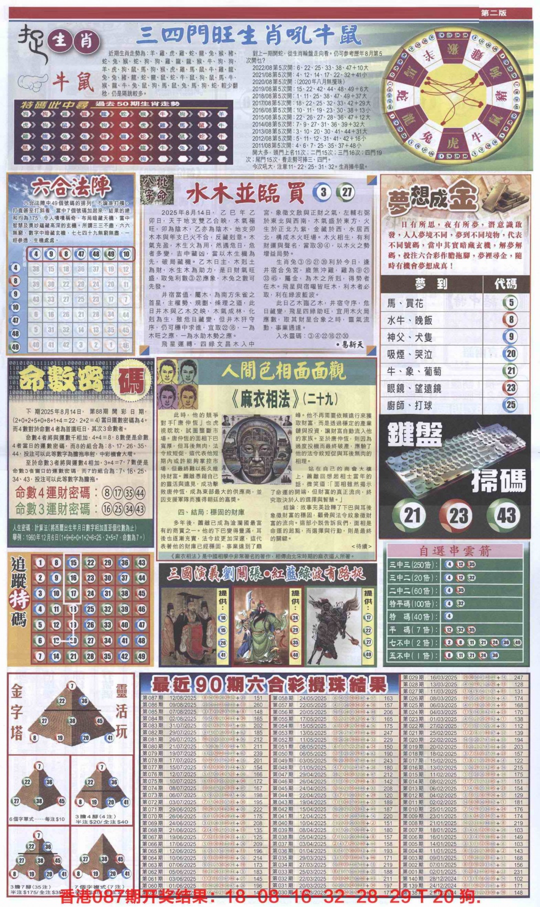 六合彩088期新报跑狗B