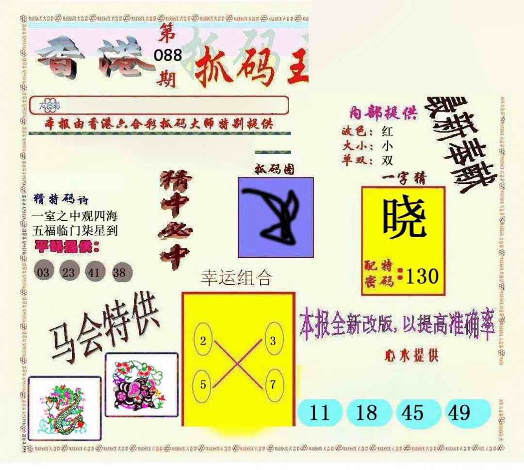六合彩088期新抓码王