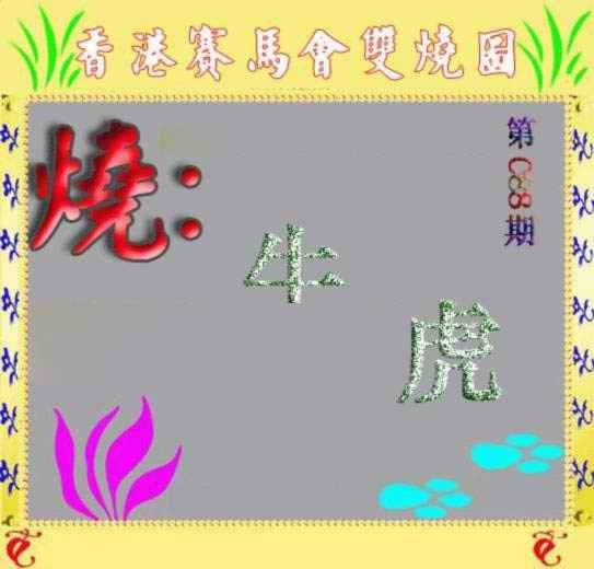 六合彩088期马会双烧图