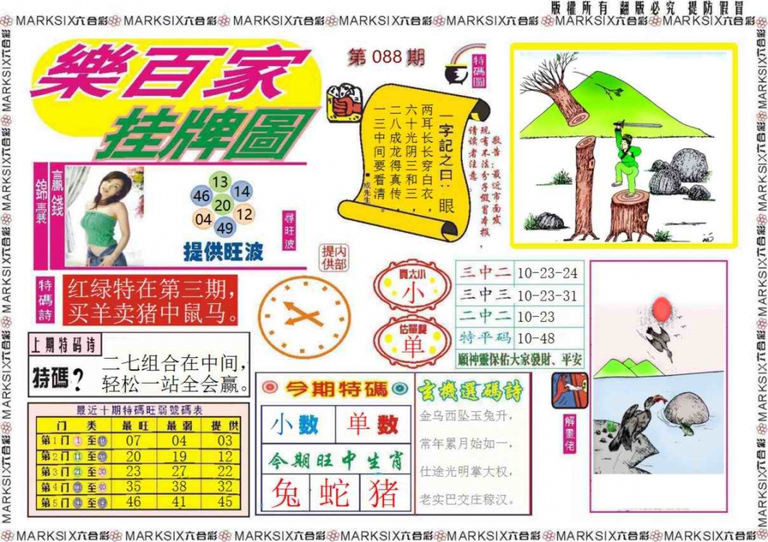 六合彩088期乐百家挂牌图记录