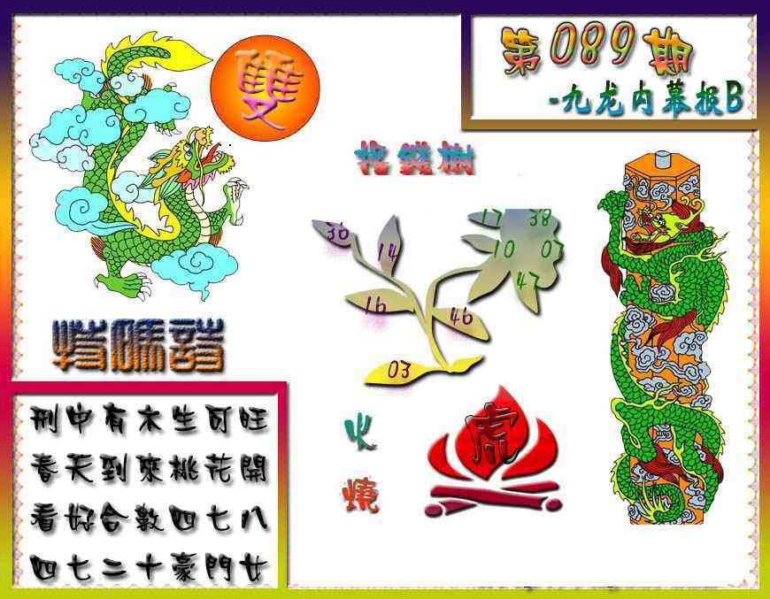 六合彩089期九龙内幕特肖图a