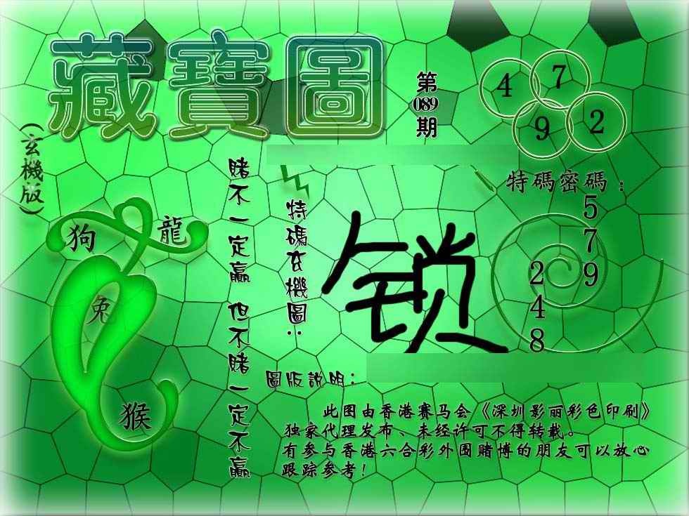 六合彩089期九龙玄机报