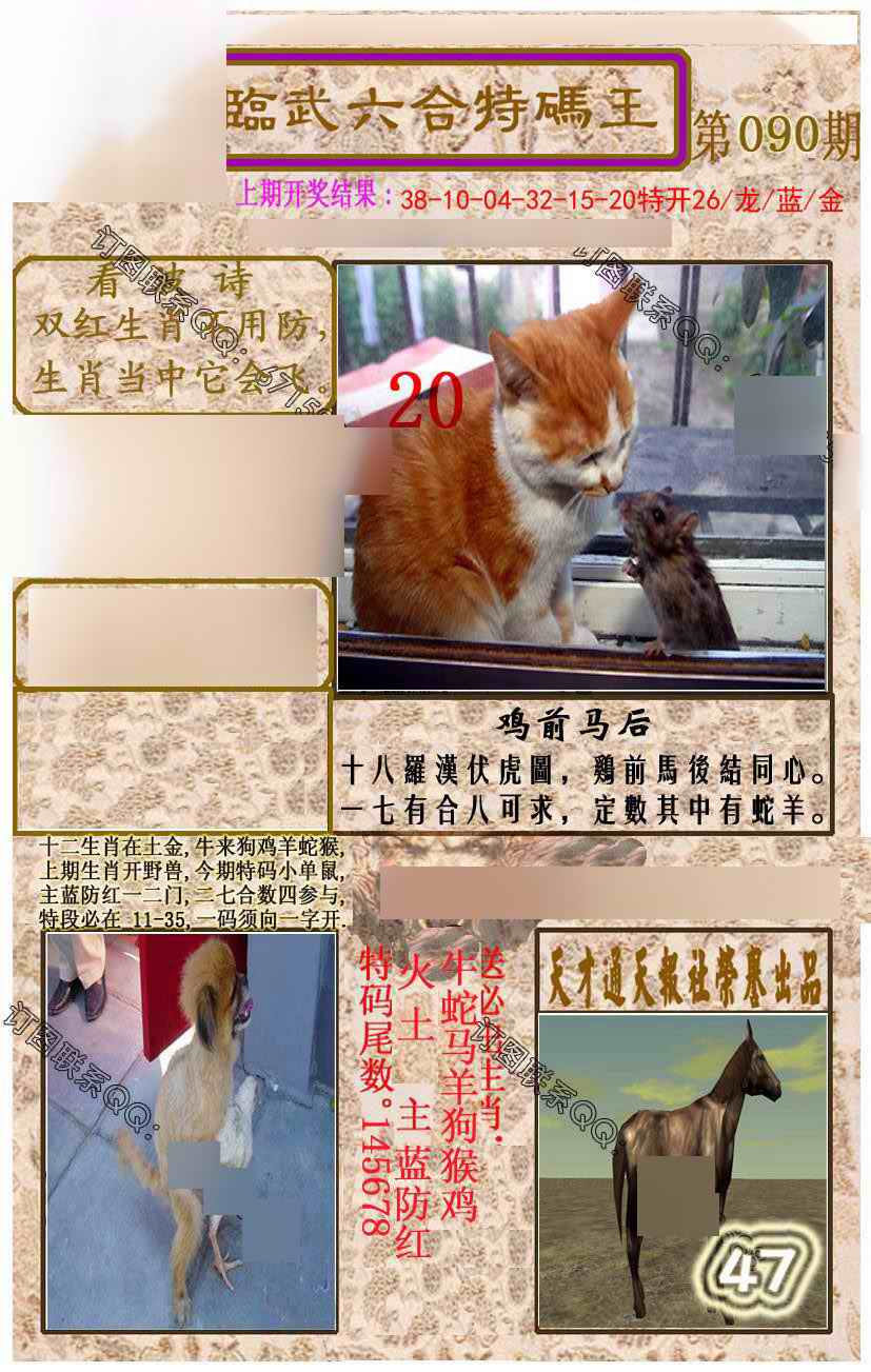 六合彩090期临武六合特码王