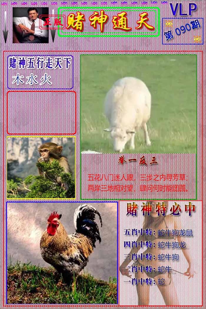 六合彩090期赌神通天报