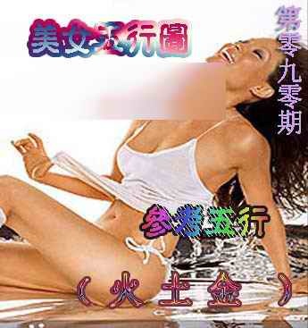 六合彩090期美女五行图