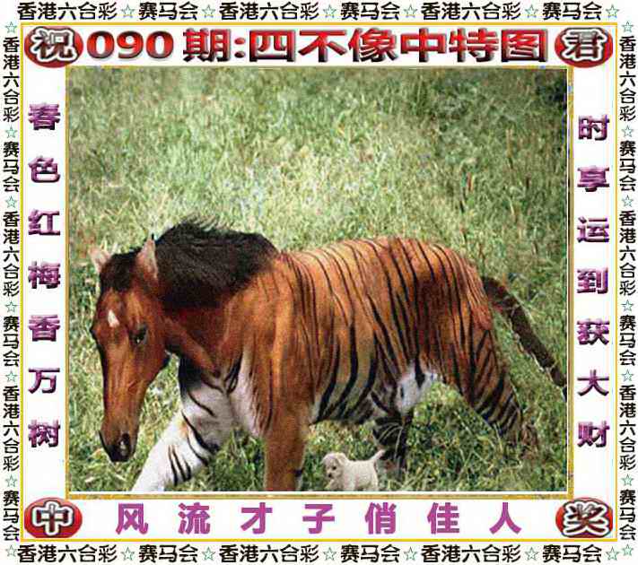 六合彩090期四不像中特图
