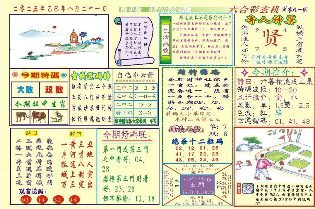 六合彩091期118六合玄机(新图)