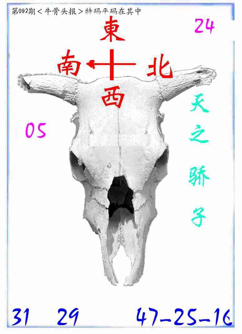 六合彩092期牛派牛头报