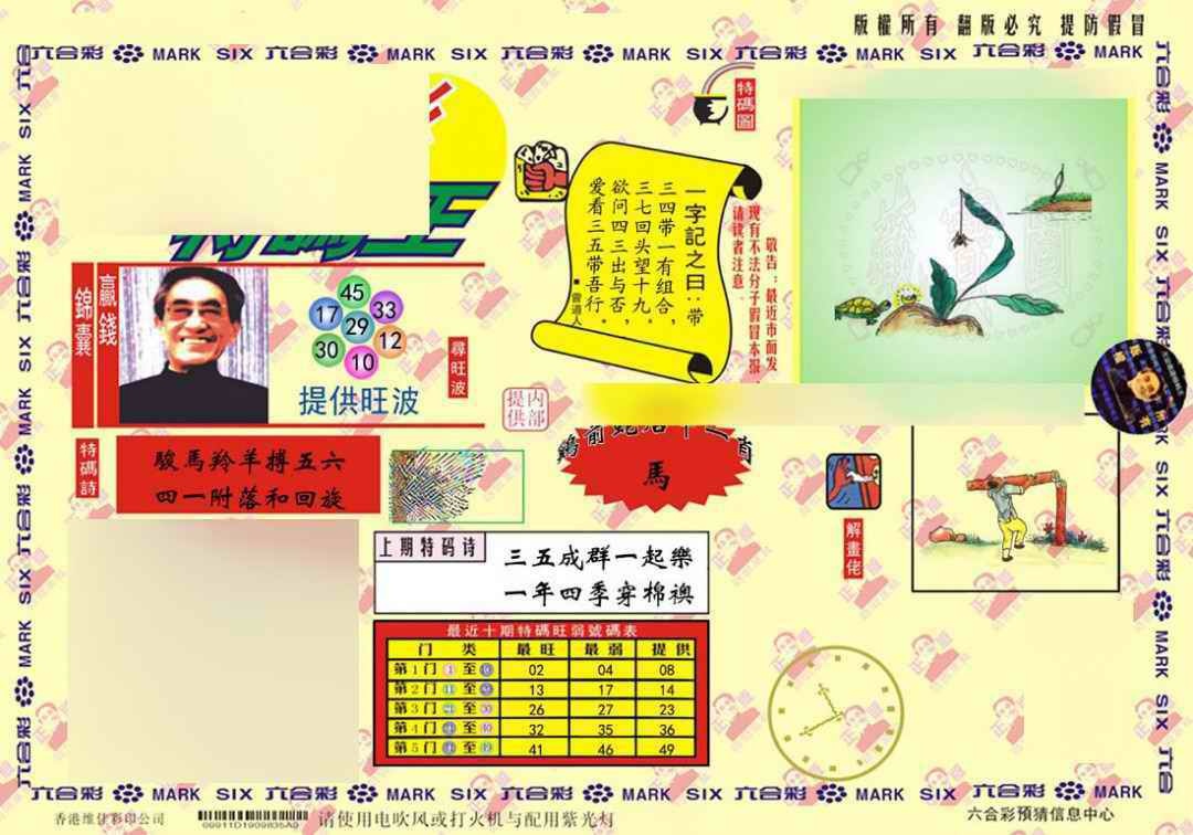 六合彩092期心水特码(信封)