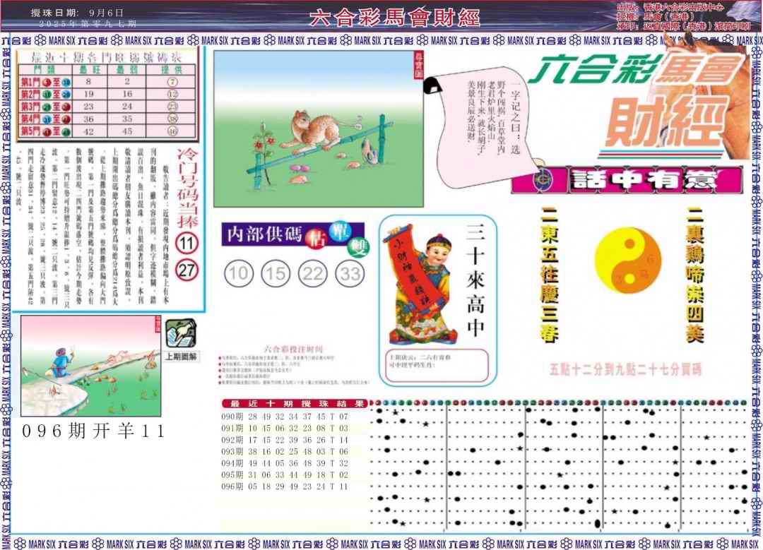 六合彩097期马会财经A